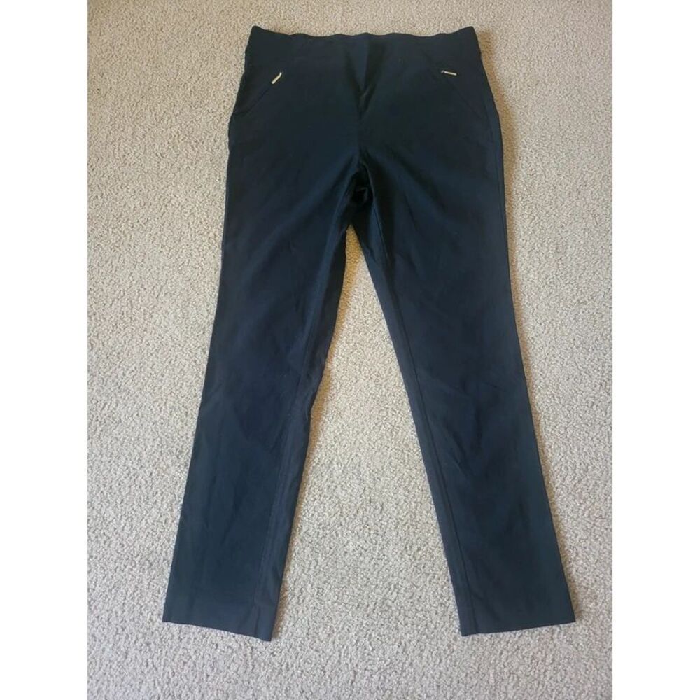 Anne Klein Women’s Black Pull-On Stretch Pants Size 10